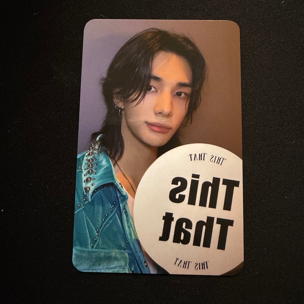 STRAY KIDS Hyunjin This & That Soundwave POB Photocardg
